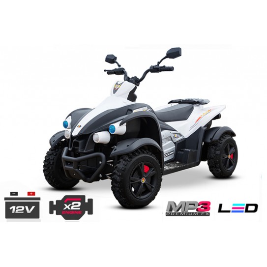 ATV OFFROAD 2x45w 12v amortiguación ruedas Eva