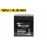 Batería de gel de plomo de Nitros 12V 4.5Ah / 20Hr NM12-4.5