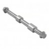 EJE DE RUEDA 225/12MM CON CASQUILLOS