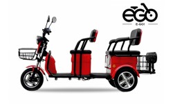 Vehículo eléctrico CEE E-GO! Triciclo City AX3 2,1kW 72V 25Ah