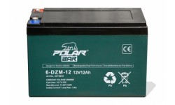 Batería de gel de plomo de Nitro Motors 12V 12Ah 6-DZM-12