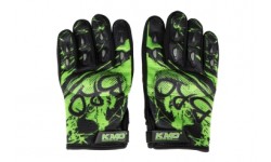 Guantes kimo Bro c/ protectores infantil verde