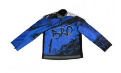 Chaqueta kimo bro  infantil azul con protección