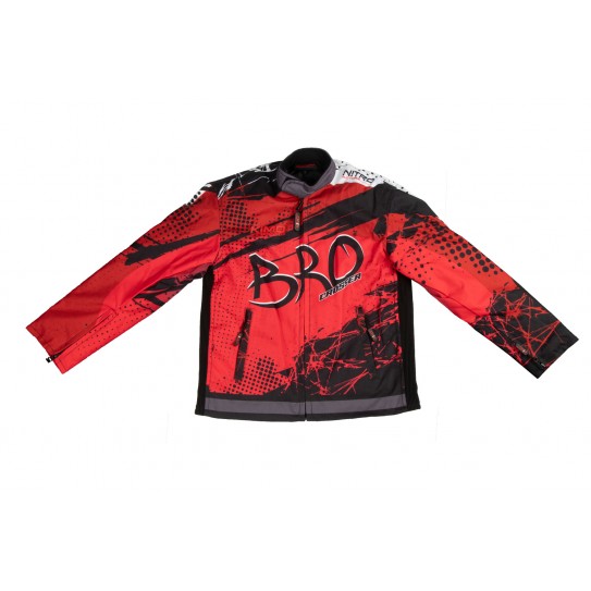 Chaqueta Kimo Bro  infantil Rojo con protección