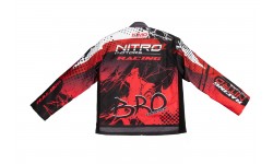 Chaqueta Kimo Bro  infantil Rojo con protección