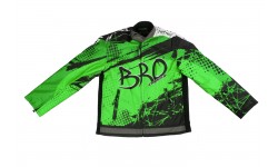 Chaqueta Kimo Bro  infantil Rojo con protección