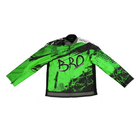 Chaqueta Kimo Bro  infantil Rojo con protección