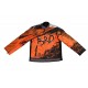 Chaqueta Kimo Bro  infantil naranja  con protección