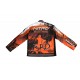 Chaqueta Kimo Bro  infantil naranja  con protección