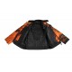 Chaqueta Kimo Bro  infantil naranja  con protección